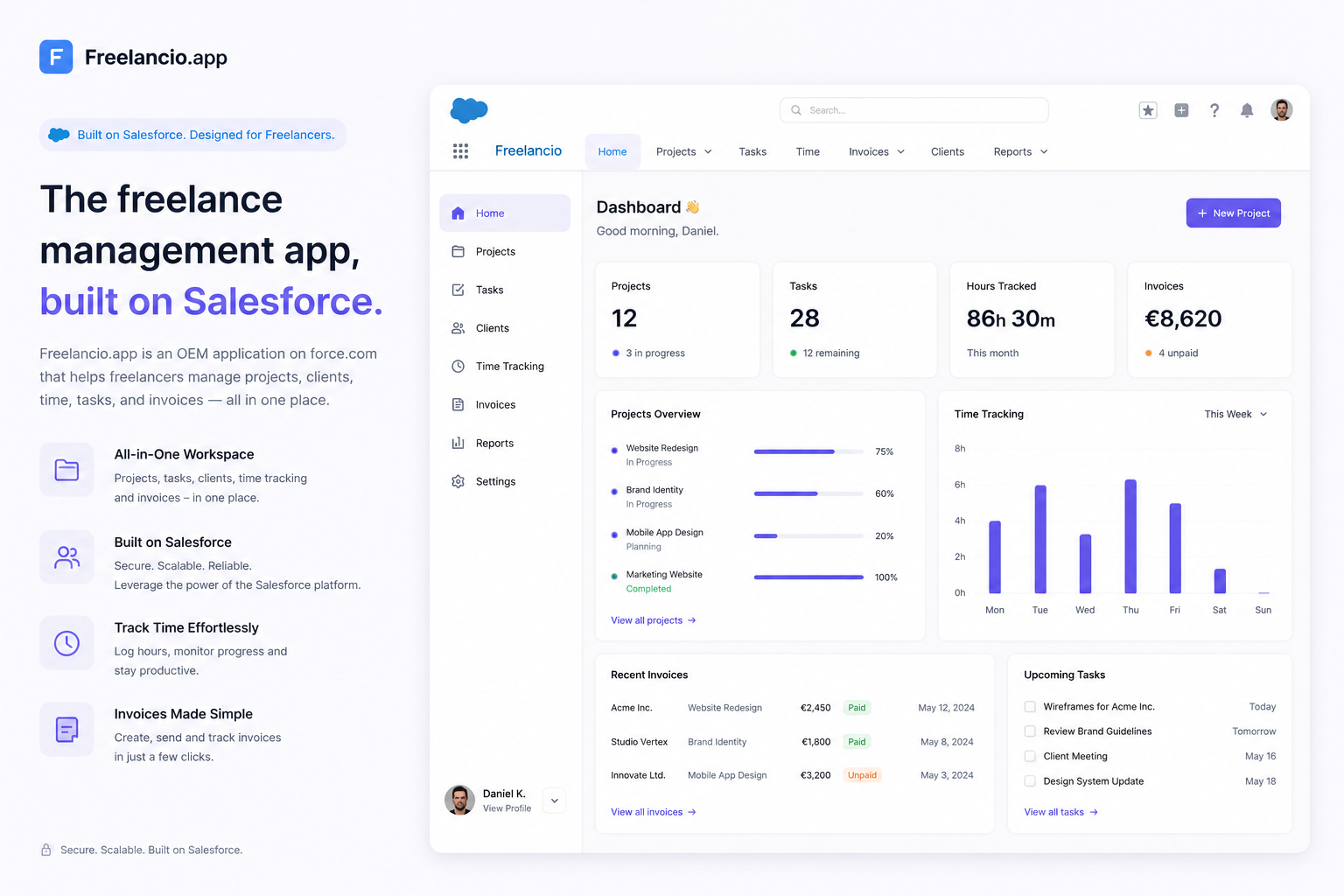 Freelancio.App Idea Design
